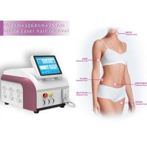 China Light Brown Hair Color Laser Hair Removal Equipment With Skin Rejuvenation supplier