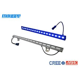 Anodized Aluminum Dimmable LED Wall Washer Lighting with 18 watt Cree Chip / 24VDC