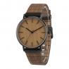 China Boyear Mens Stainless Steel Case Wooden Wrist Watch ,Ladies Fashion Dress Bamboo Watch OEM,Couple wrist watch wholesale