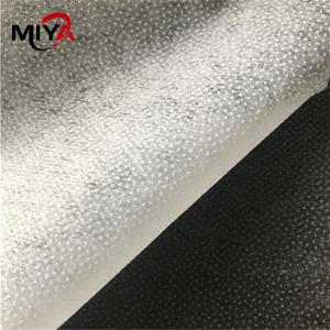 China 50 Percent Polyester 25gsm 90cm Non Woven Interlining Fabric supplier