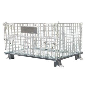 China GV Mesh Container de aço inoxidável, fio Mesh Storage Bins do armazém supplier