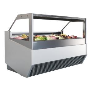 Customization Commercial Fridge Showcase Display Refrigerators Ice Cream Freezer For Sale
