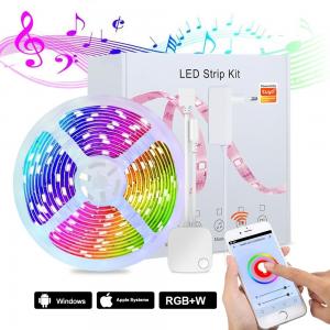 China 30W 16 Million Colors Wifi Rgb LED Strip Light 16.4ft With App Control supplier