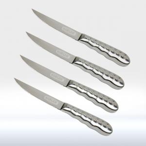 4 PCS BBQ Tools 10" Length Kitchen Stainless Steel Carving Knife Set