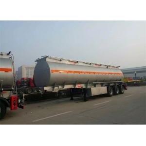 China 3 Axles 50000 Liters Semi Trailer Truck CIMC Fuel Tanker For Carrying / Storing Oil supplier