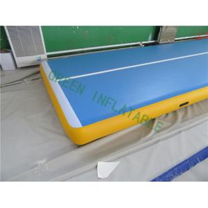 China Commercial Thick Gymnastics Mats , Waterproof Cheer Tumble Track Eco Friendly supplier
