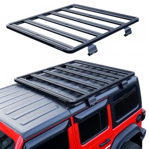 China 25KG Car Roof Rack Jeep Wrangler Rubicon Luggage Basket supplier