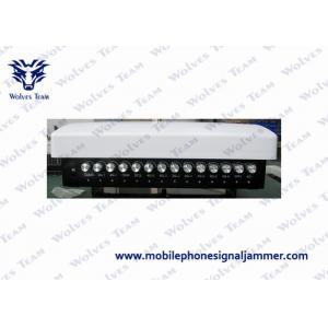 China 14 Bands Mobile Phone Signal Jammer High Power Built In Aerial Adjustable wholesale
