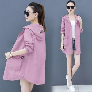 China Mid-Length Hooded Sun Protection Clothing Uv Women'S Sun Protection Clothing supplier
