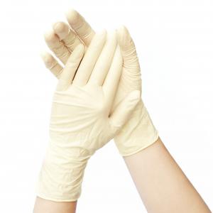 China Doctor Use Anti Acid Smooth Touch Disposable Latex Gloves AQL1.5 supplier