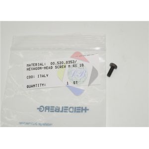 China 00.520.0352 hexagones des pièces de rechange HD de machine d'impression - tête - vis M4x10 SM52 CD74 XL75 CD74 supplier