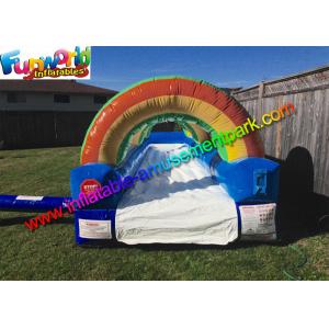 China Big Backyard Outdoor Inflatable Water Slides Backyard Inflatable Slip N' Slide supplier