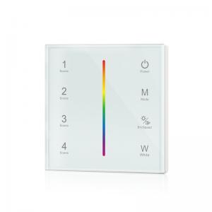 China Multi Zone RGBW LED Controller Wall Mounted For Color Temperature Control supplier