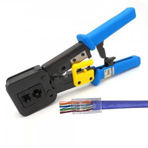 China Network Cable Crimping Tool RJ45 RJ11 RJ12 Multiple Cable Plier supplier