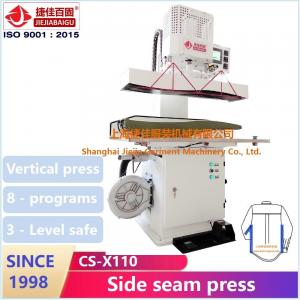 Vertical Shirt Pressing Machine 220V for sleeve body side seam sealing press