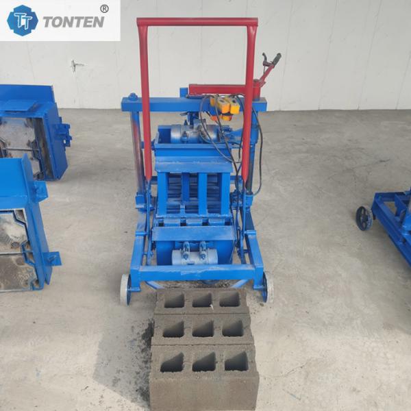 Small-scale Hand-operated Non-fired Brick Press Cement Block Brick-making Machine