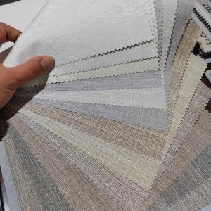 China Soft and Gentle Texture Heat Insulation Roller Blind Fabric with Windproof Function wholesale