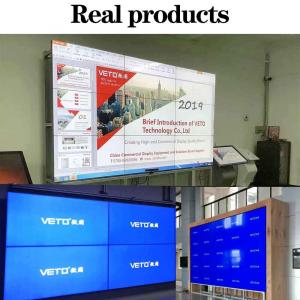 China 46 55 Inch 3x4 4x4 4K Lcd Video Wall Controller Digital Signage LCD Display supplier