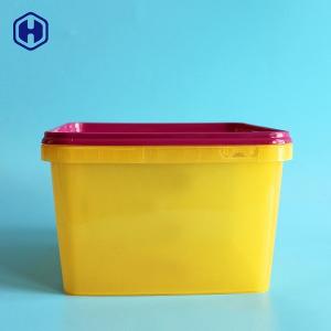 China Recyclable IML Tubs Soda Cookies Packaging Food Grade Storage Containers supplier