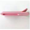 China Custom injection plastic parts Pink Clip Plastic Injection Moulding Service For Daily Necessities wholesale