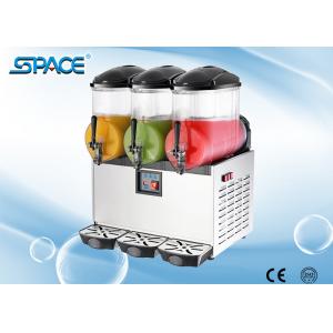 China 110 Volts 2 In 1 Frozen Drink Machine , Three Tank Slush Maker Machine supplier