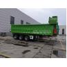 China SINOTERCEL 3 Axle 25CBM rear-tipping self-unloading semi-trailer with tarpaulin system wholesale