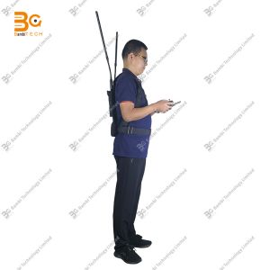 China Transmission par ligne de vue au sol réseau ad hoc à 5 km de maillage récepteur de transmission d'images radio sans fil à soldat unique, relais wholesale