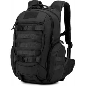 28L Military Tactical Backpack With Hydration Compartment For Men Black