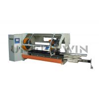 China Automatic Foam Tape Big Log Roll Slitting Cutting Making Machine With Safety Cover on sale