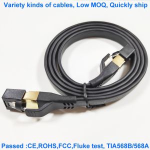 China 銅のコンダクターCat7 SFTPケーブル26awgポリ塩化ビニール ジャケットOD 6.0mm RJ45 supplier