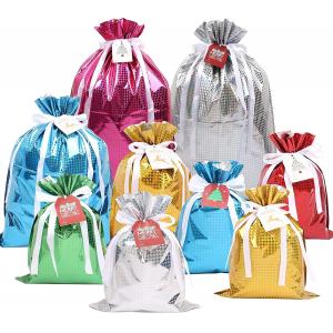 Christmas Candy Plastic Packaging Bag Lightwieight Custom Printing