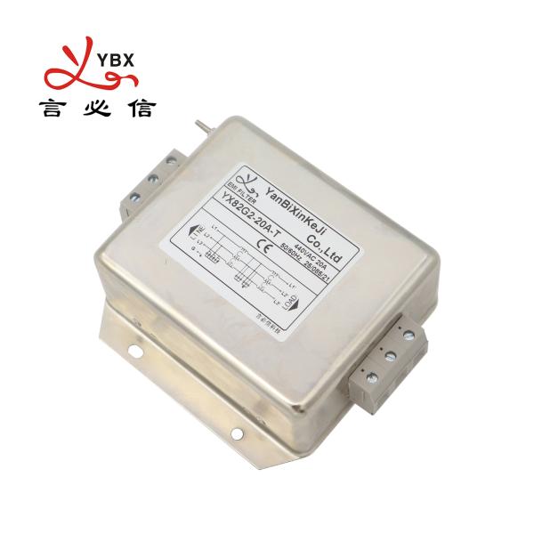 High Attenuation Type Three Phase Filter Terminal Block EMI Filter For Converter
