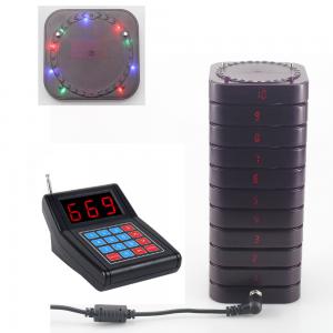 New arrival light flashing wireless guest pager system