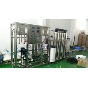 6000L/H Industrial RO System Water Treatment For Drinking / Beverage / Salty reduce