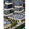 China Architectural Model of Modern Urban Complex with Integrated Stadium, Business District and Landscaping wholesale