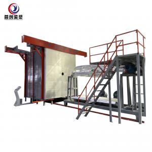 China Automatic 2 Stations Shuttle Rotomolding Machine , Plastic Thermoforming Machine supplier
