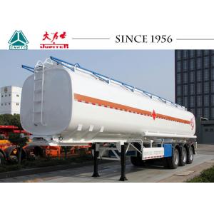 40000 Liters Fuel Road Tankers , Palm Oil Tanker With 6 Compartment