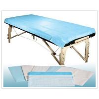 China Disposable Bed Cover non woven blue bed sheet for beaty salon and clinic on sale