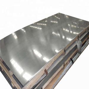 China Stretchable 304 Stainless Steel Plate 100mm Film Coated Mirror Panels supplier