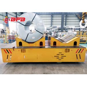China Heavy Load Wireless Control Rubber Tire Steel Coil Transfer Car Handling Equipment supplier