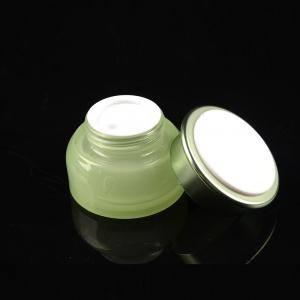 Wholesale Elegant Violet Empty Drum Shape Cosmetic Cream Jar Acrylic Cosmetic Jars Face Cream Containers For Skincare