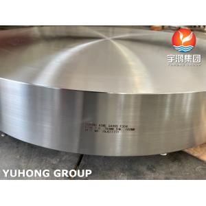 Forged Discs ASTM A965 / ASME SA965 F304 Stainless Steel Disk for Boiler