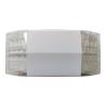 6W LED Surface Mounted Exit Sign with Two Square Heads and Lithium 3.7V 1800mAh Battery