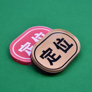 Niuniu Custom Poker Dealer Button Texas Round Acrylic Material