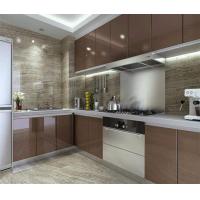 Stainless Steel Modern Villa Luxury Custom Kitchen Cabinets Furniture Set