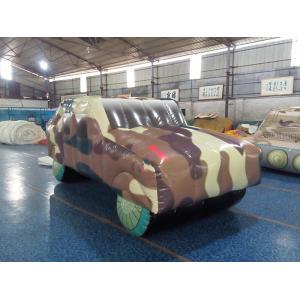 China PVC Tarpaulin Inflatable Sports Games Inflatable Humvee for Outdoor Paintball Field supplier