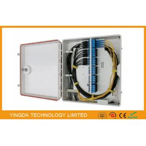 China Waterproof 48 Core SC FTTH Fiber Optic Splice Box Size 350*340*120 mm GPDB-S48D supplier
