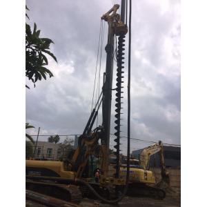Hydraulic CFA Piling Rigs Pile Driving Equipments For 12m Drilling Depth 6 m Diameter Max. drilling depth 12 m