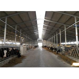 Wind Resistant Steel Farm Sheds Prefab Farm Buildings For Poultry Easy Assembled