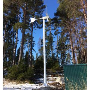 5 Or 3 Blades 3KW Grid - tie Wind Turbine Power System For House  Fully Automatic